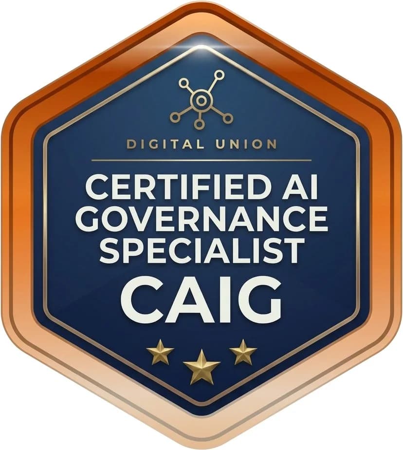 Digital Union Certified AI Governance Specialist (CAIG) Certificate
