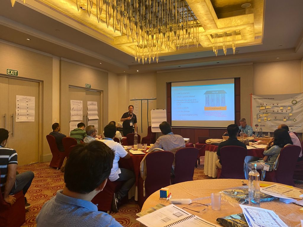, Implementing SAFe 5.0 class at Radission Hyderabad in February 2020, Empiric Management Solutions